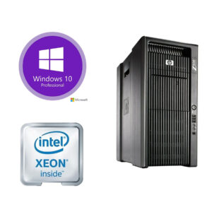 HP Z800 Workstation 2x Xeon 12 Cores X5670 32GB 256GB 1TB Quadro K2000 4x LFF
